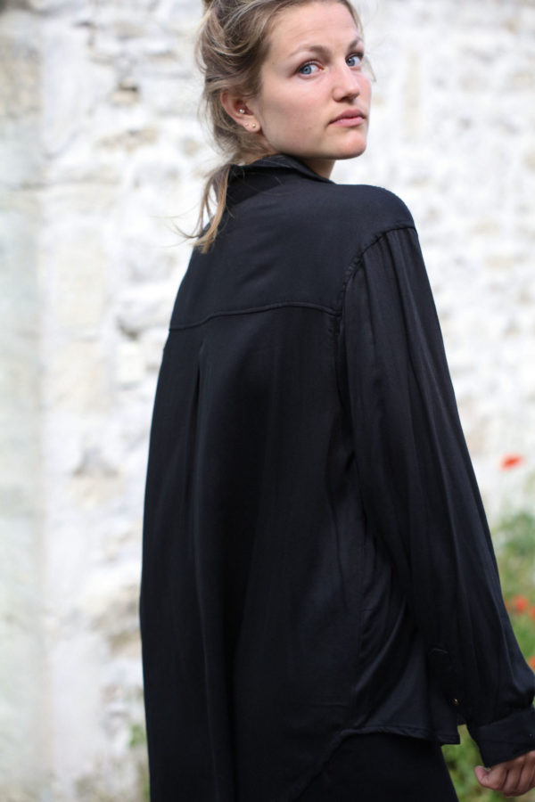 chemise rayon noir