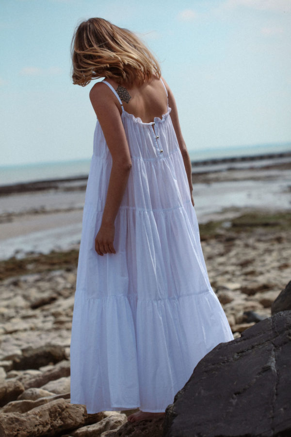 Robe Isla longue noire