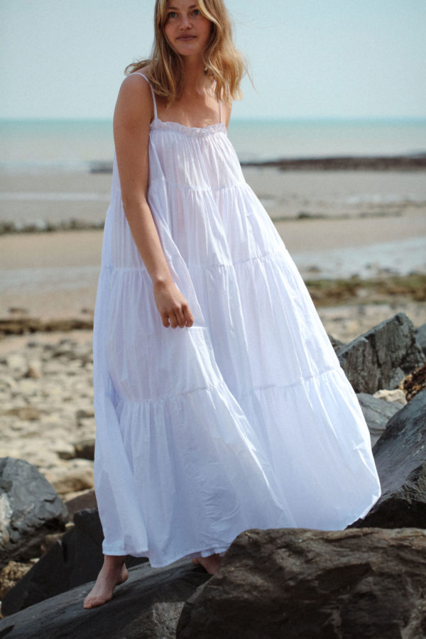 Robe Isla longue noire