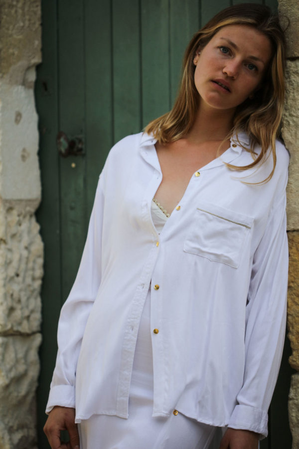 chemise rayon blanche