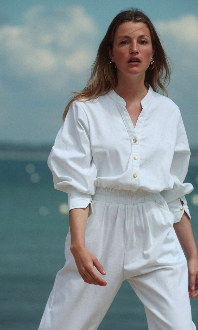 Combinaison TWILL blanche