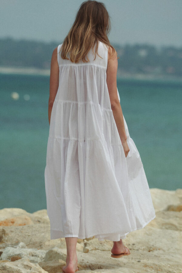 Robe longue 2COLS blanc