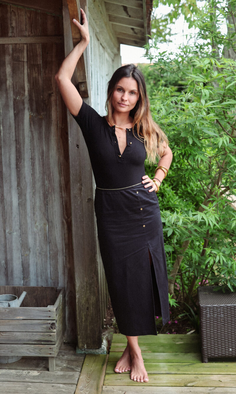 Jupe RAYON SPAN noire