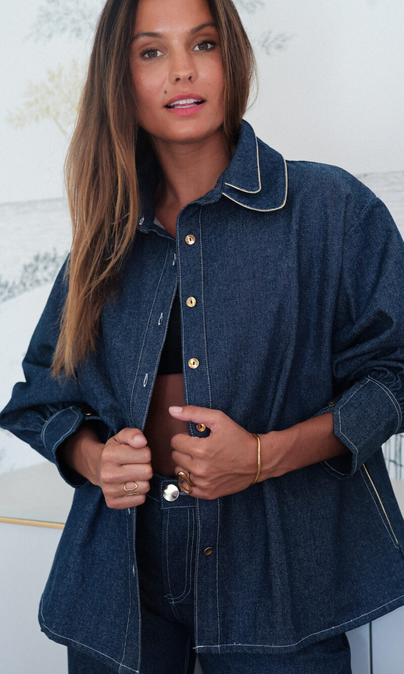 Veste JEAN Bleu