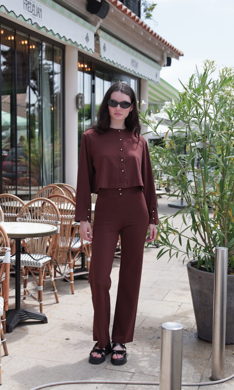 Pantalon BAMBOU Marron