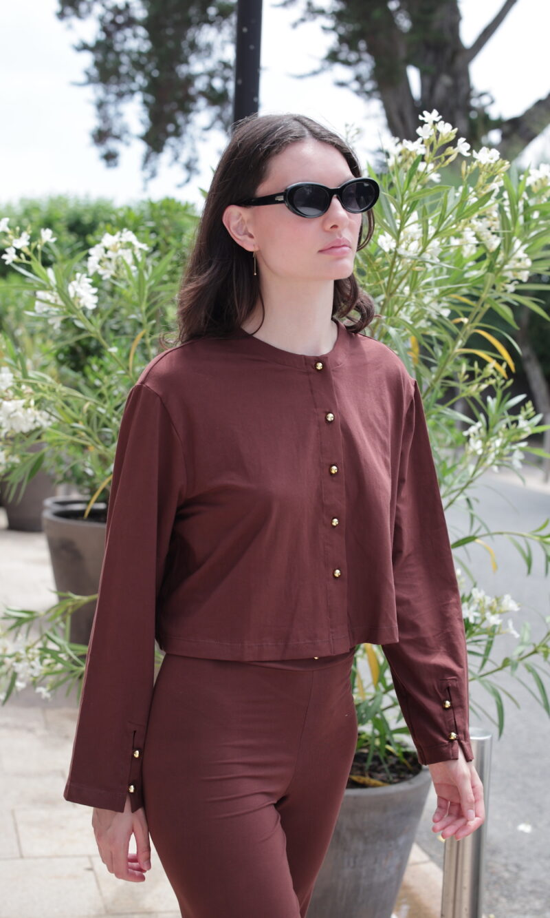 Veste BAMBOU Marron