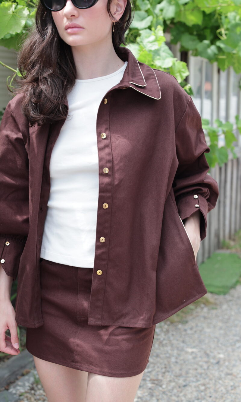 Veste JEAN Marron